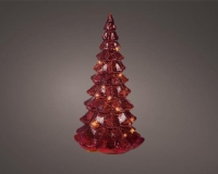 KARÁCSONYI LEDES FENYŐ ÜVEG 21CM 489489