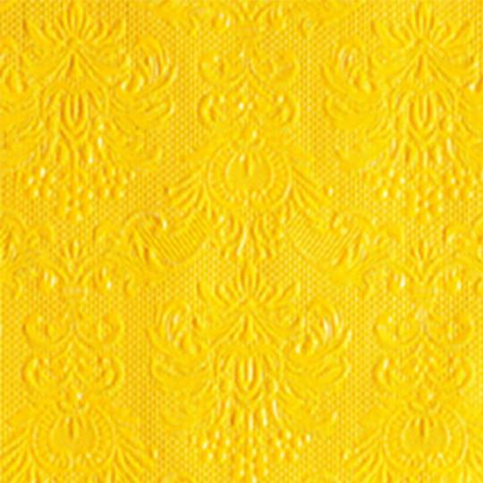 SZALVÉTY 33X33 (15DB) ELEGANCE SÁRGA 13305518