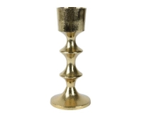 FÉM GYERTYATARTÓ 30CM GOLD 519156