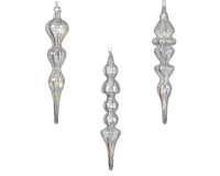 KARÁCSONYI JÉGCSAP DÍSZ 18CM IRIS 070454